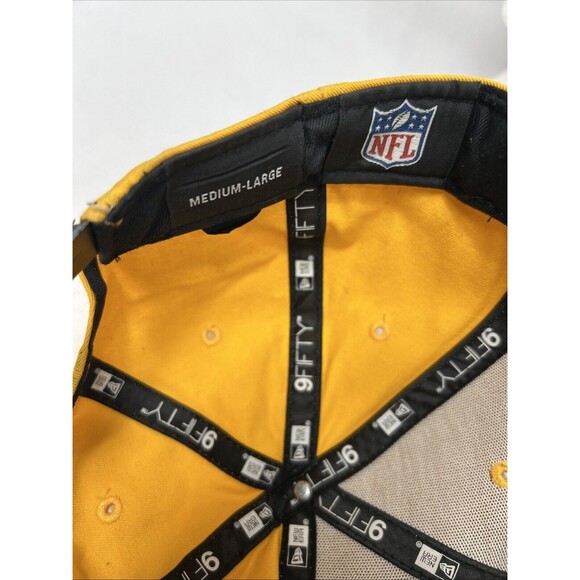New Era Pittsburgh Steelers Embroidery 9FIFTY Snapback Adjustable Hat Cap READ - Picture 2 of 13